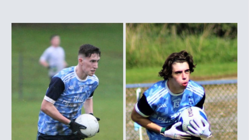 Dara and Cillian on U20 County Panel