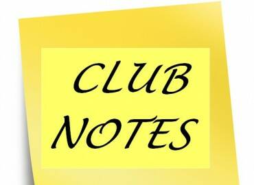 Club Notes 27/03/2023